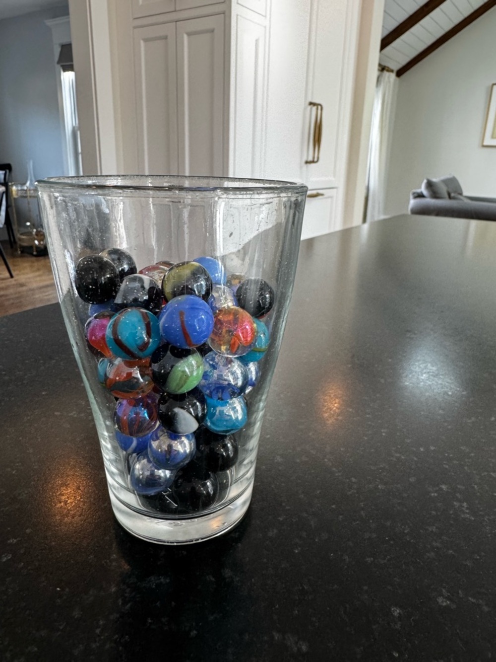 Colorful Marbles (Marbles Only; Glass not Included)